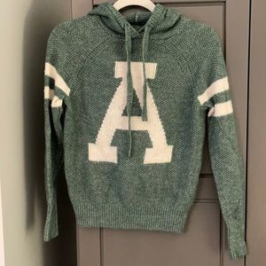 Abercrombie Hooded Knit Sweater